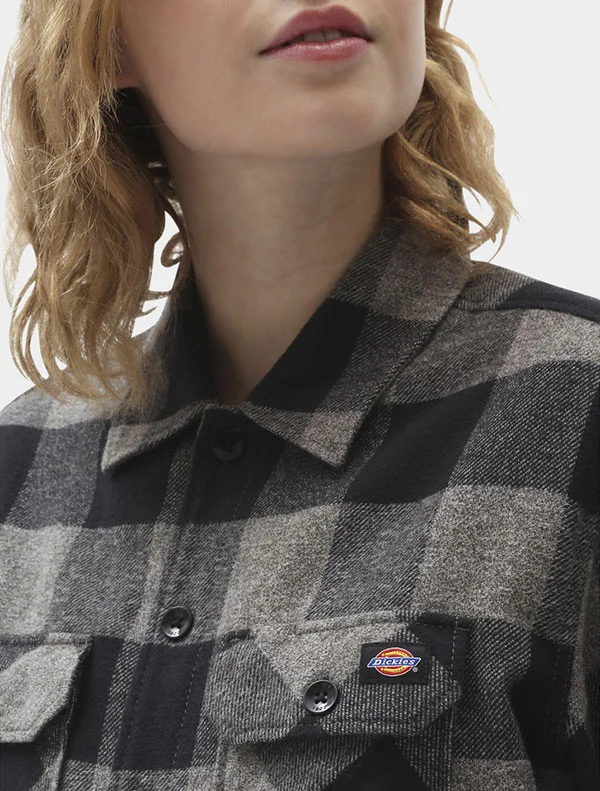 Рубашка Dickies New Sacramento Shirt Grey Melange