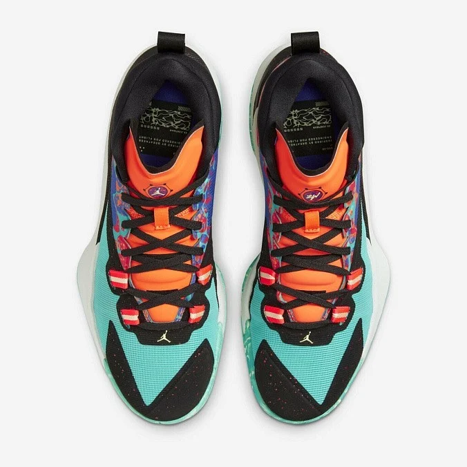 Кроссовки Jordan Zion 1 PF Cone/Hyper Jade/Persian Violet/Black