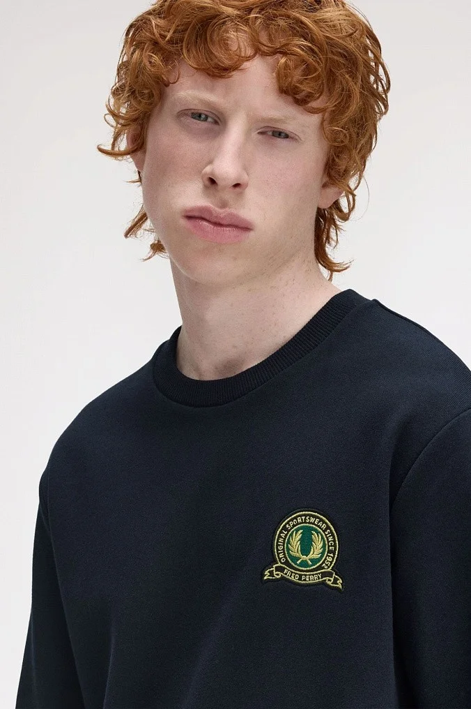 Толстовка Fred Perry Tennis Badge Sweatshirt