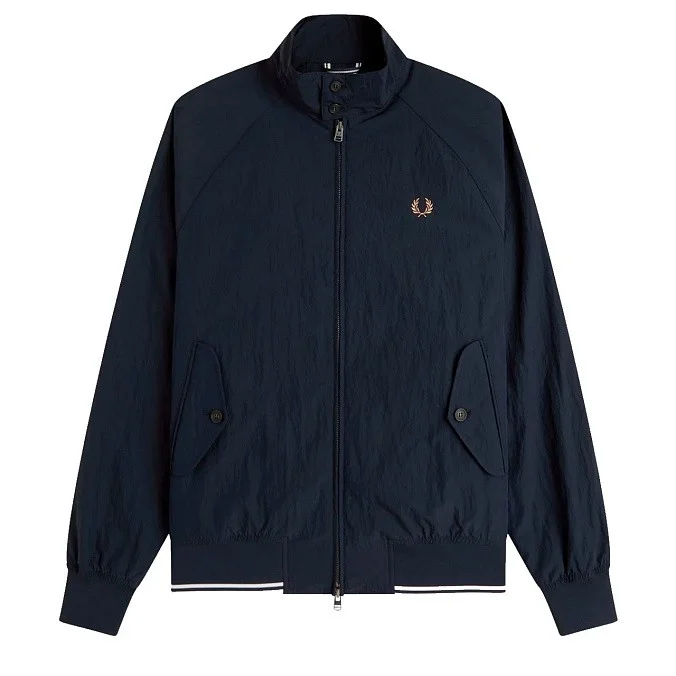 Куртка харрингтон Fred Perry Crinkle Harrington Jacket