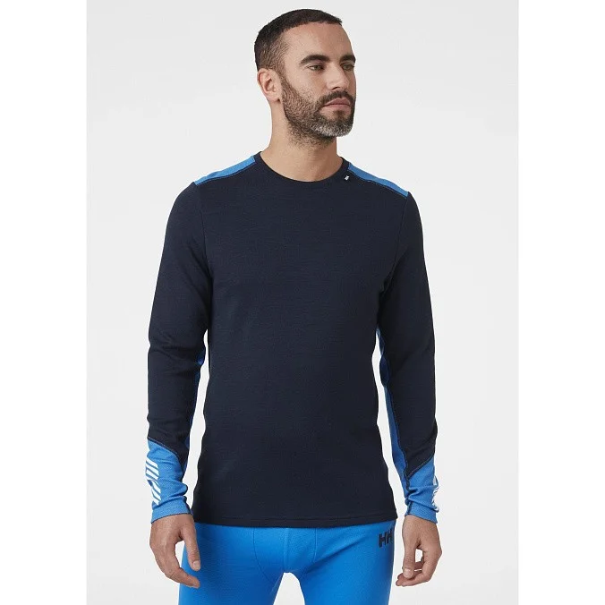 Термобелье Helly Hansen LIFA® Merino Midweight Crew Base Layer Navy