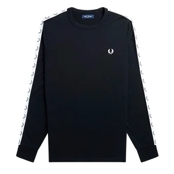 Лонгслив Fred Perry Taped Long Sleeve T-Shirt