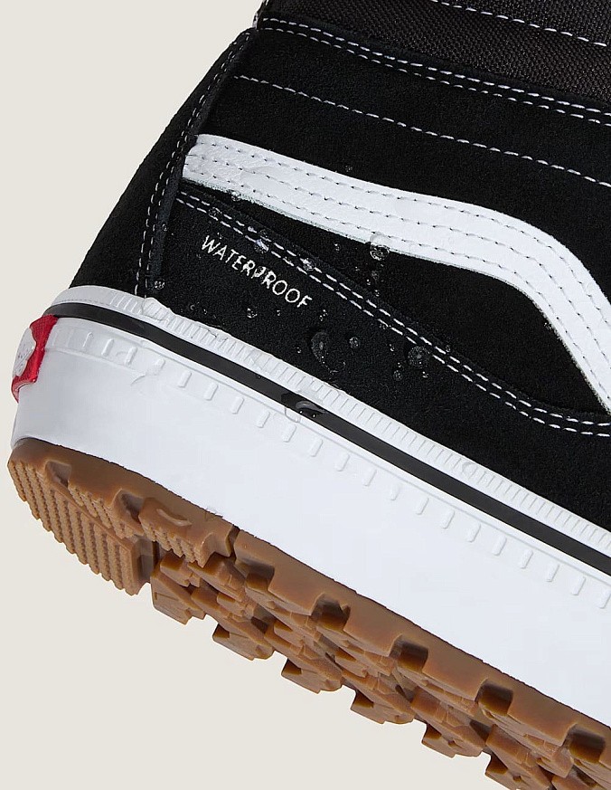 Кеды высокие Vans Sk8-Hi Waterproof Insulated Black/White