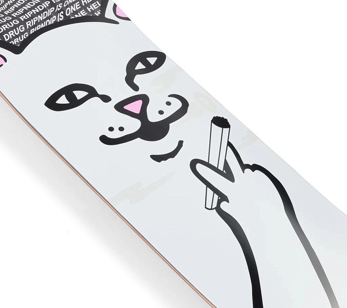 Дека Скейтборд RIPNDIP Lord Nermal Drug From God Board Veneer