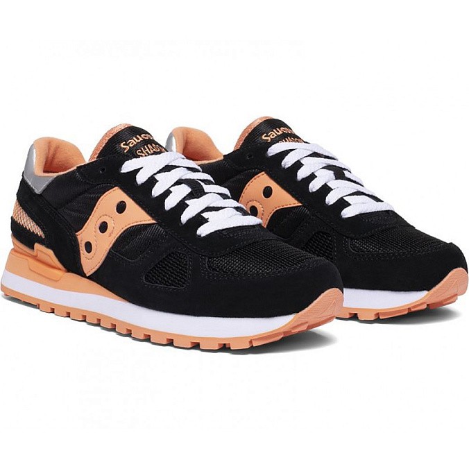 Кроссовки женские Saucony Shadow Original Black/Coral