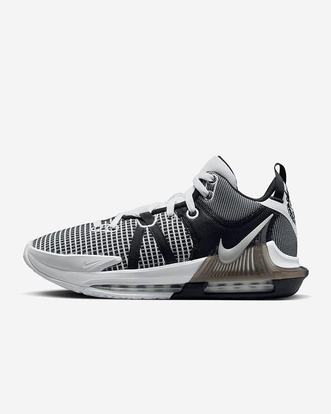 Кроссовки Nike LeBron Witness VII EP White/Black/Metallic Silver
