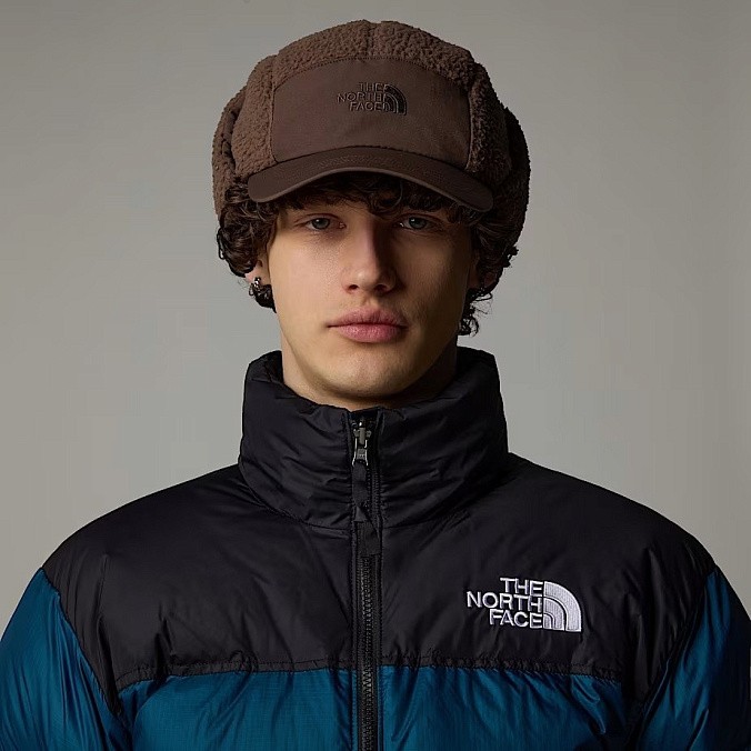 Шапка ушанка The North Face Cragmont Fleece Trapperhut Smokey Brown